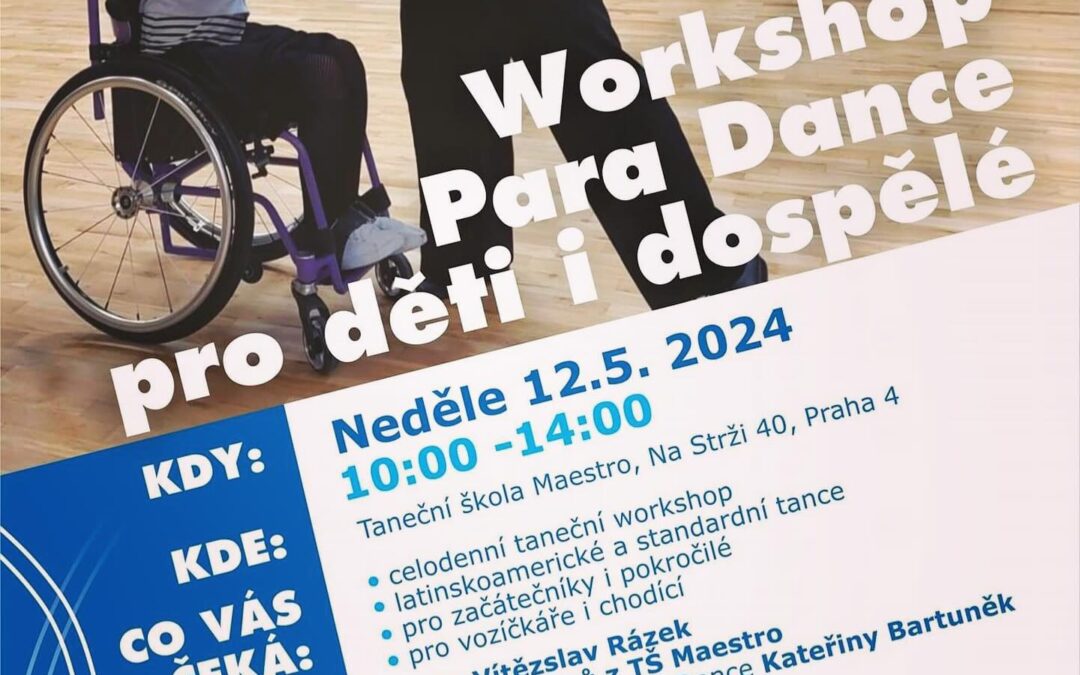 Workshop Para Dance Sport pro děti i dospělé